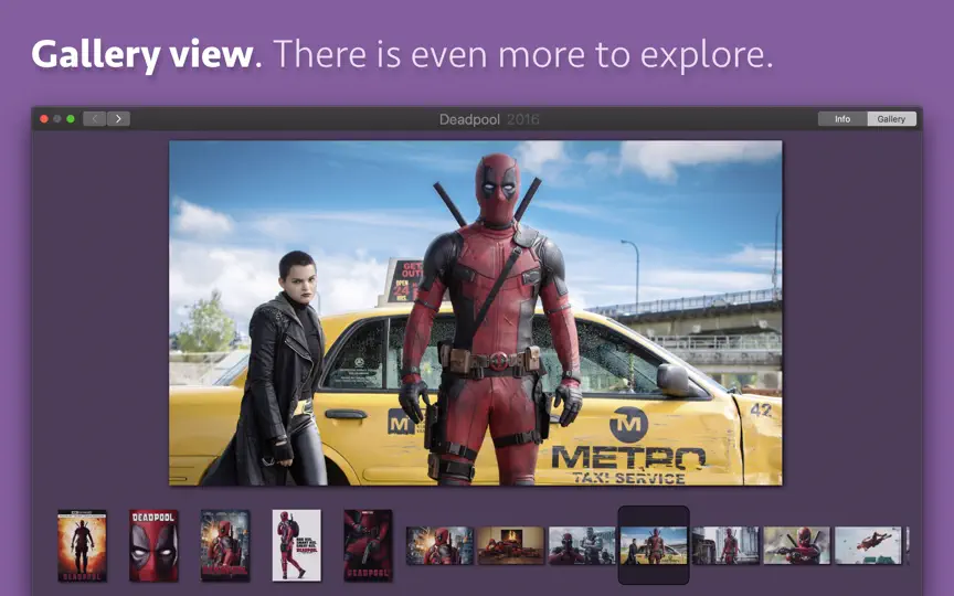 Screenshot von Movie Explorer auf dem iPhone 10