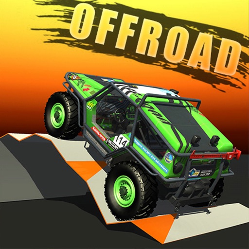 Jeep Driving On Ramp Tracks icon