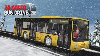 Santa Snow Bus Drive 2018 screenshot 2