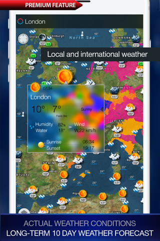 Weather Alert Map Europe screenshot 2