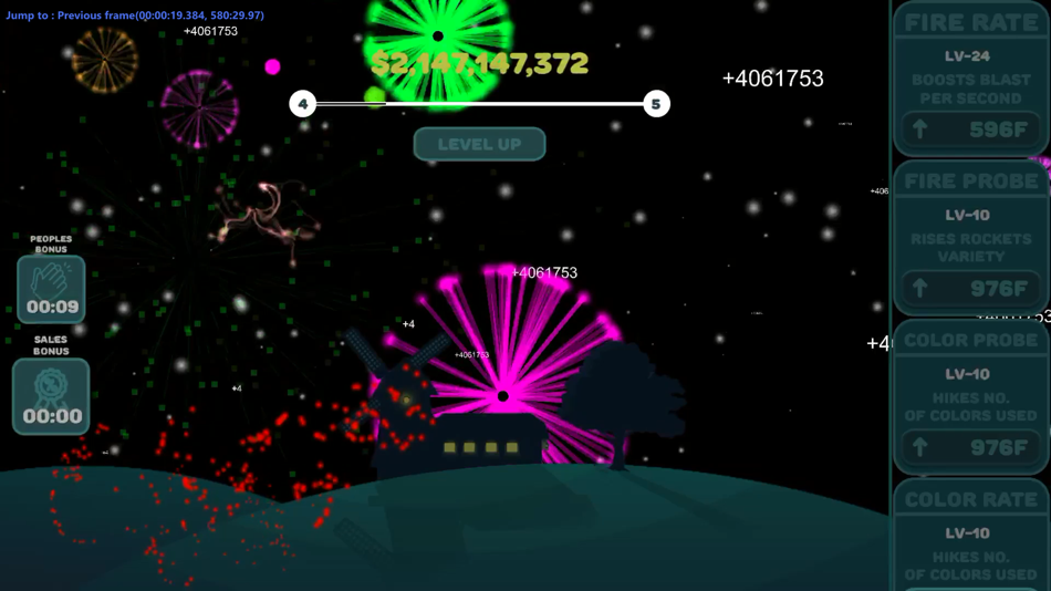 #3. Fireworks at 9 (iOS) 由: James De Raja