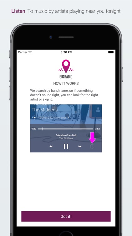 Gig Radio screenshot-3