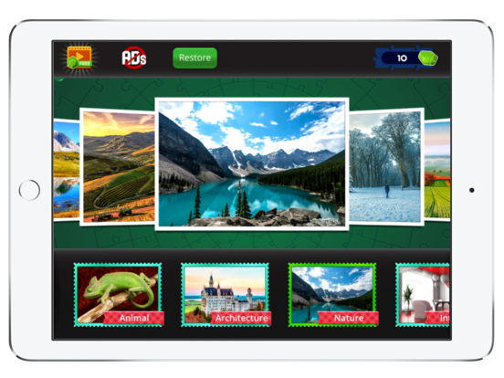 Screenshot #6 pour Epic Jigsaw Puzzles