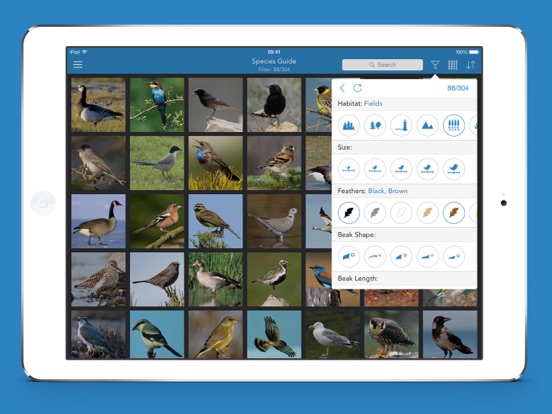 Vogels PRO HD iPad app afbeelding 2