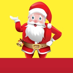 Cool Santa Christmas Stickers