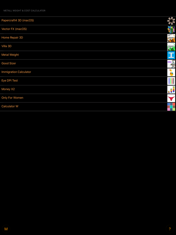 Metal Weight & Cost Calculatorのおすすめ画像5