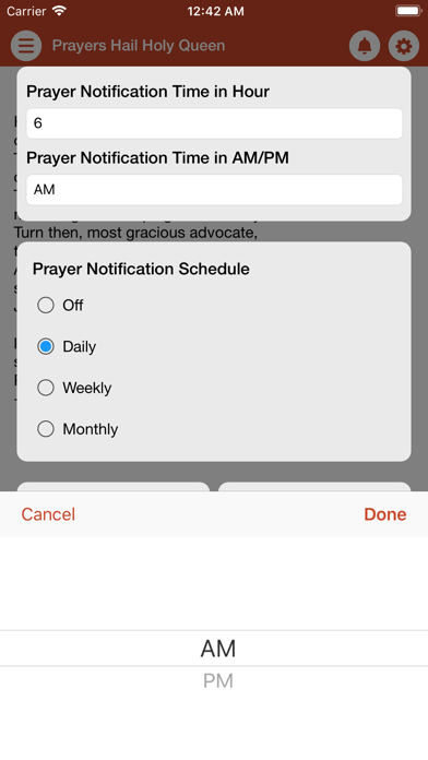 Prayers Hail Holy Queen screenshot 3