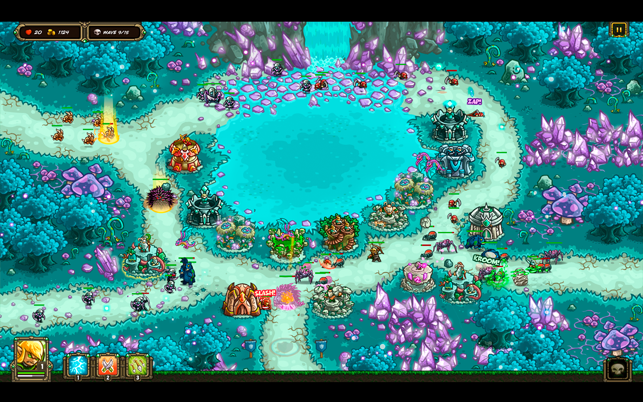 ‎Schermata HD di Kingdom Rush Origins