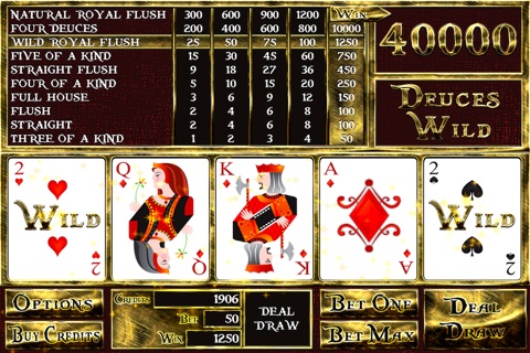 Video Poker Gold screenshot 2