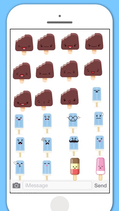 Ice Cream Stickers Yummy! screenshot 2