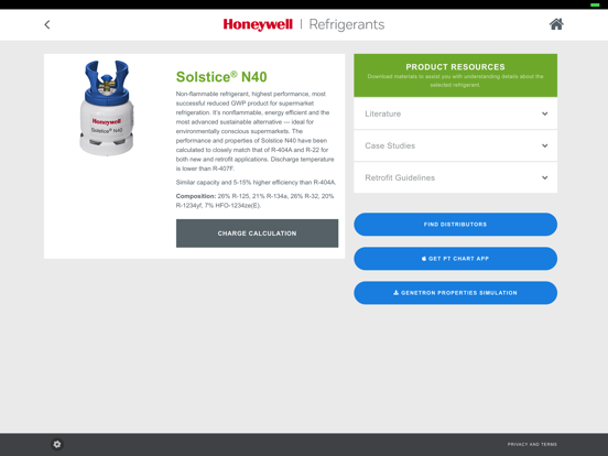 Screenshot #6 pour Refrigerant Selection Tool EU