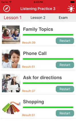 Game screenshot English listening practice 3 mod apk