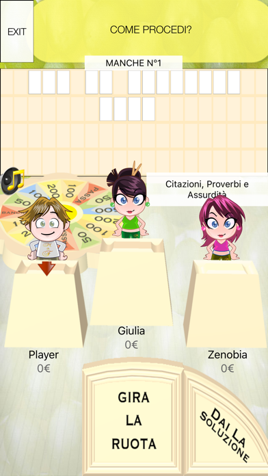 La Ruota Della Fortuna AVATARS Screenshot