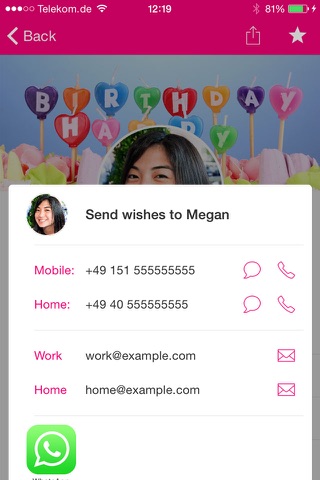 #BDay - The Birthday App screenshot 3