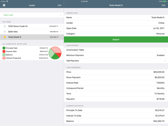 Screenshot #4 pour Loans:Personal Loan Calculator