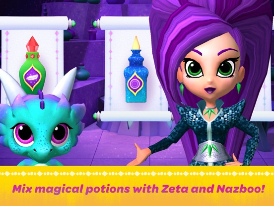 Shimmer en Shine: Magische-gee iPad app afbeelding 2