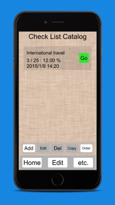 CheckListManager F screenshot 1