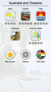 australian states and oceania iphone screenshot 3