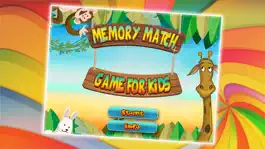 Game screenshot Memory Match Game for Kids mod apk