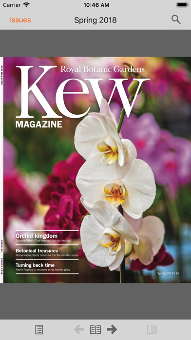 Kew Magazine Screenshot