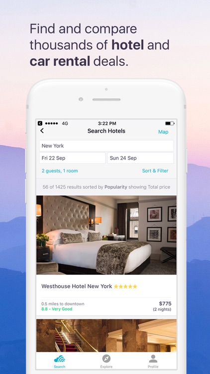 Skyscanner Flights Hotels Cars screenshot-4