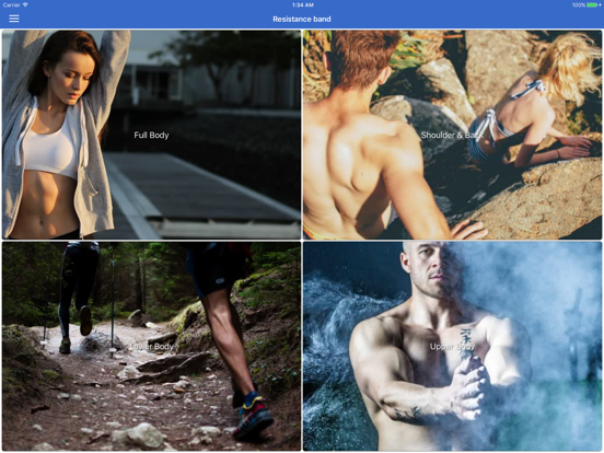Screenshot #5 pour Resistance Bands Workouts by Fitify