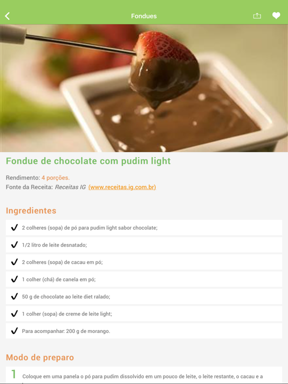 Screenshot #5 pour Receitas Light