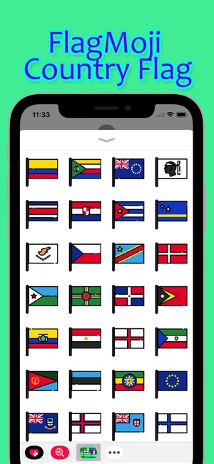 FlagMoji Country Flag(圖2)-速報App