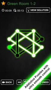 Glow - neon puzzle games screenshot #2 for iPhone