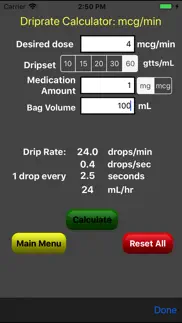 omnimedix medical calculator iphone screenshot 3