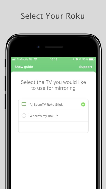 Mirror for Roku