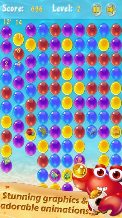 Balloon Sea Fish Pop screenshot 2