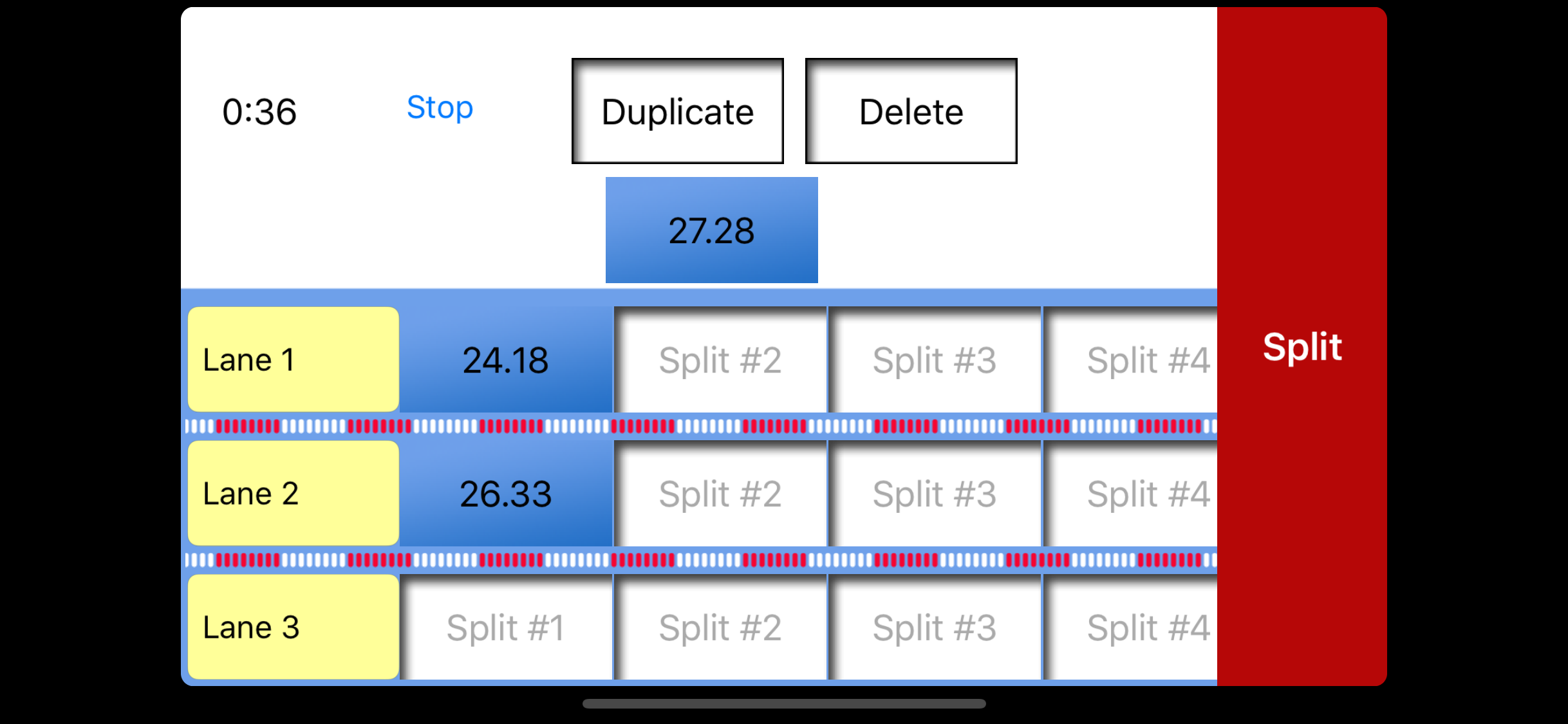 Swim Stopwatch screenshot 3