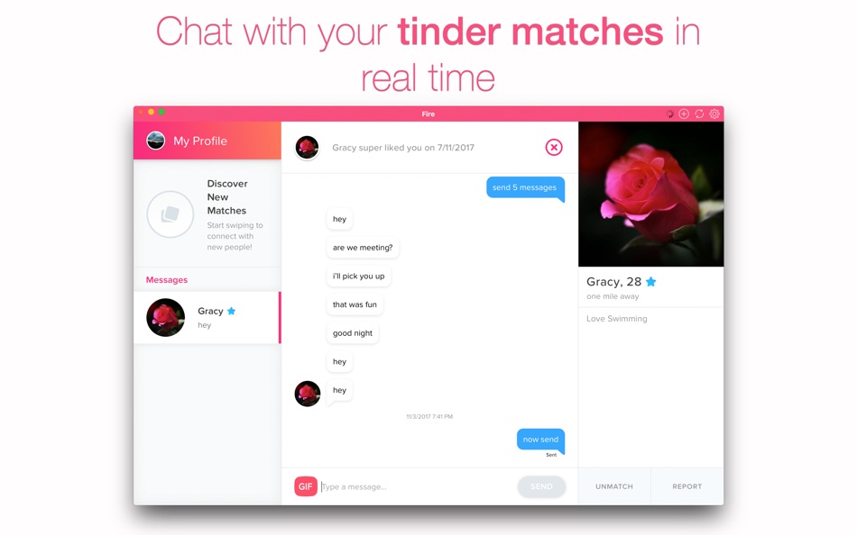 Fire - App for Tinder Dating - 1.9 - (macOS)