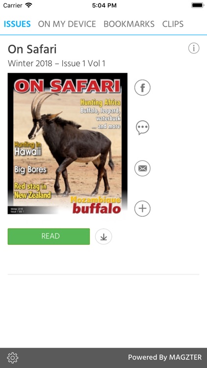 On Safari Magazine