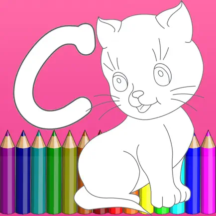 A-Z English Easy Coloring Book Читы