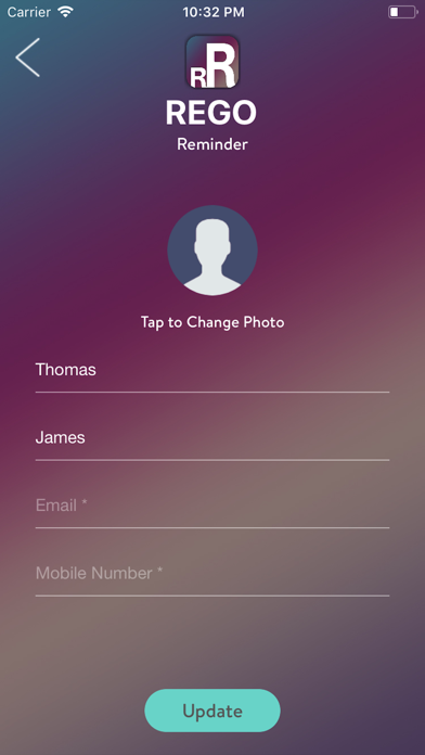 How to cancel & delete Rego Reminder from iphone & ipad 2