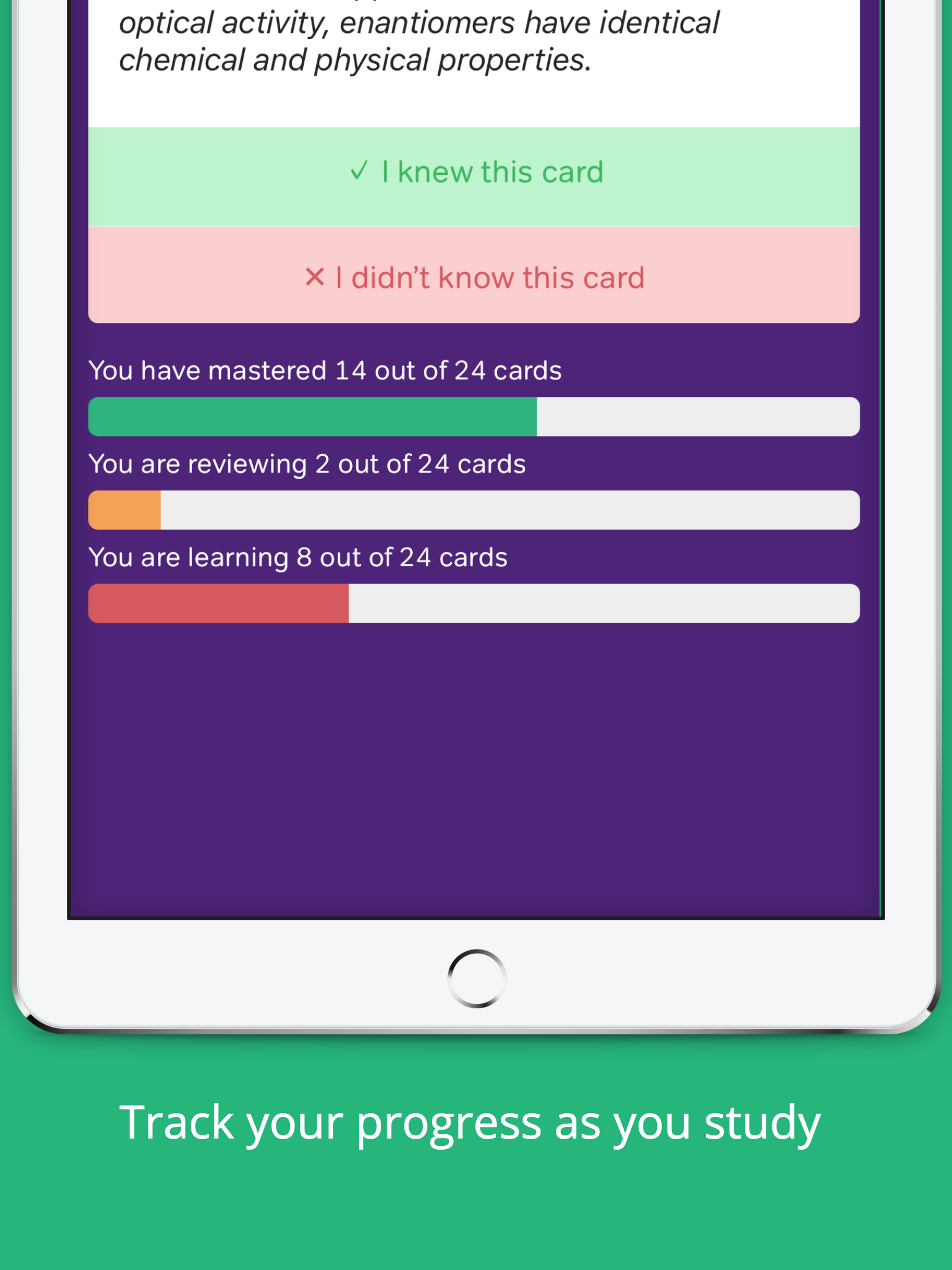 MCAT Prep: MCAT Flashcards