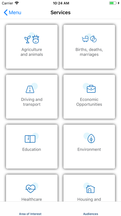 Gauteng Digital Platform Screenshot