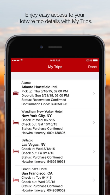 Hotwire: Travel Deals on Hotel Rooms & Car Rentals screenshot-4