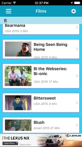 Game screenshot Boston LGBT Film Festival apk