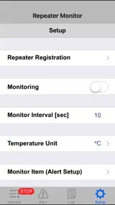 NEXEDGE Repeater Monitor screenshot #2 for iPhone