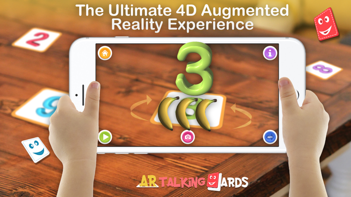 AR Talking Cards 4D