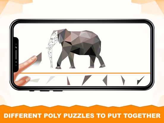 Animal Polygon Art LoPoly Work iPad screenshot