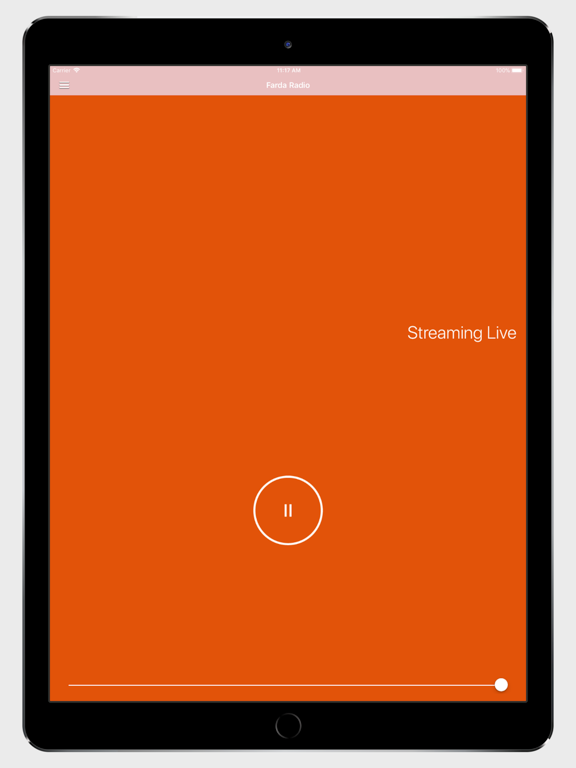 Farda Radio Online iPad screenshot 5 - Entertainment app