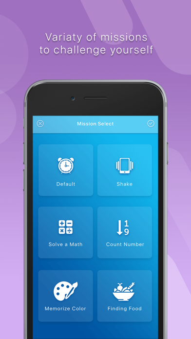 Screenshot #3 pour Alarm clock - Smart challenges