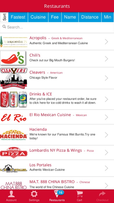 Dine-In Delivery screenshot 2