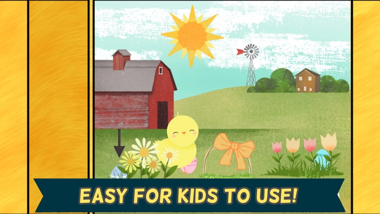 Easter Bunny Games for Kids: Egg Hunt Puzzles Gold