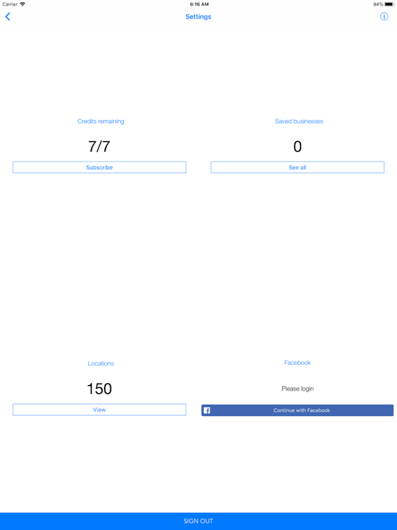 Beaky B2B iPad screenshot 2 - Business app