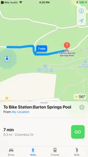 bike stations austin iphone screenshot 3